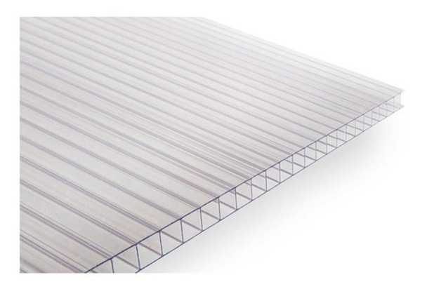 Placa De Policarbonato Transparente 5,80 X 2,10 8mm Alveolar 0