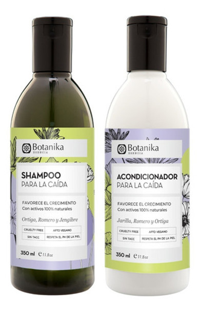 Kit Shampoo Y Acondicionador Anticaida Premium Botanika 0 Kit Shampoo Y Acondicionador Anticaida Premium Botanika 0
