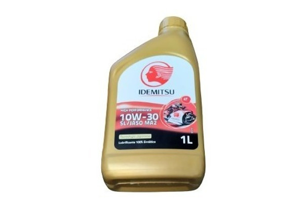 Óleo De Motor Idemitsu 10w 30 100% Sintético 0