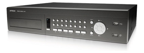 Dvr 16 Ch/ 16 Loops/ 4 Entradas Push Video - Impecable 0