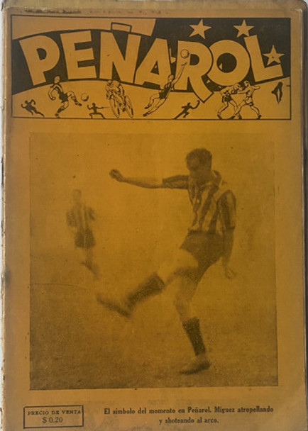 Peñarol Nº 1, Juan A Schiaffino, Míguez 1948 Fútbol Z4p2 0
