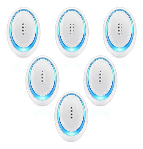 Repelente Ultrasónico De Plagas, Paquete De 6 0