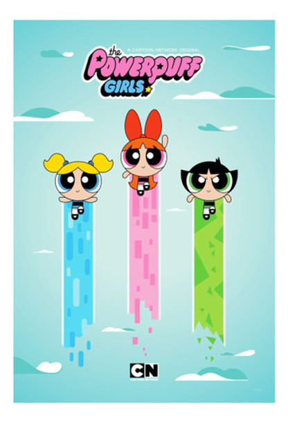 Las Chicas Superpoderosas - Serie De Tv - Lámina 45x30 Cm. 0