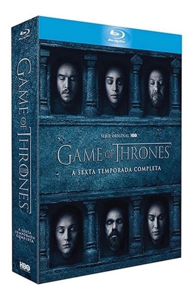 Blu-ray Box Game Of Thrones 6ª Temporada - Orig. & Lacrado 0