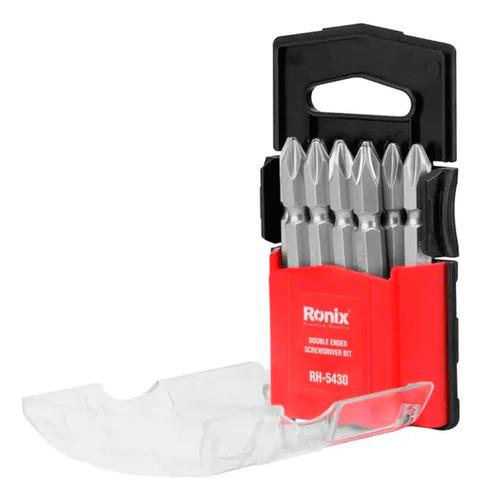 Juego De 10 Puntas Dobles Phillips Ronix Rh-5430 U R U 0