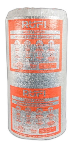 Membrana Aislante Termico 5mm Isolant Rufi Cara Aluminizado 0