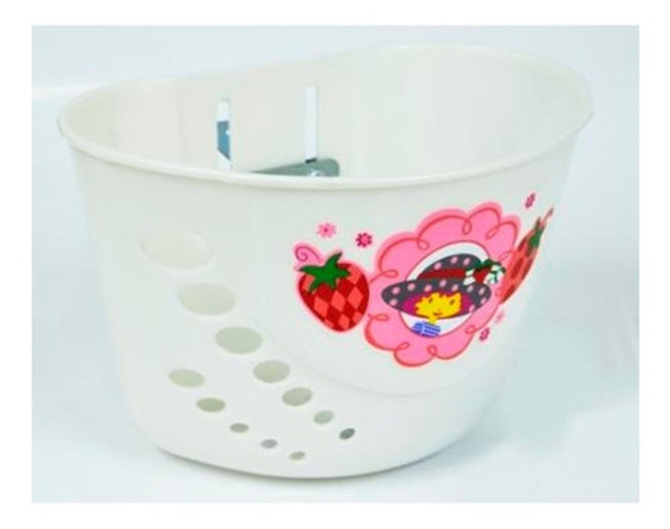 Canasto Delantero - Sticker De Frutillitas - Bicicleta Niña 0 Canasto Delantero - Sticker De Frutillitas - Bicicleta Niña 0