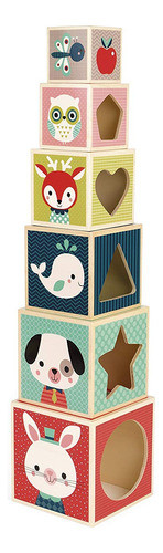 Janod  6  Bloque Piramide 0