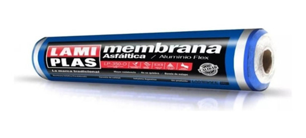 Membrana Asfaltica Lamiplas Con Alumino Flexible 40 Kg 4mm 0 Membrana Asfaltica Lamiplas Con Alumino Flexible 40 Kg 4mm 0