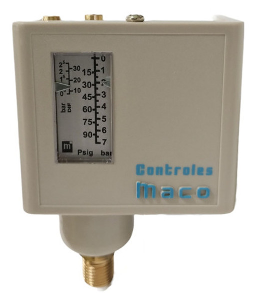 Presostato Para Hidráulica Ph2007-3d 0 A 7 Kg/cm2 Maco 0