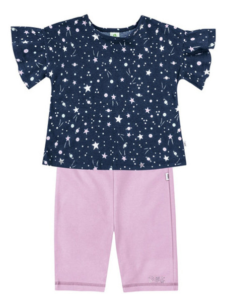 Conjunto Nena Puc  T6 -azul Marino Flaber 0 Conjunto Nena Puc  T6 -azul Marino Flaber 0