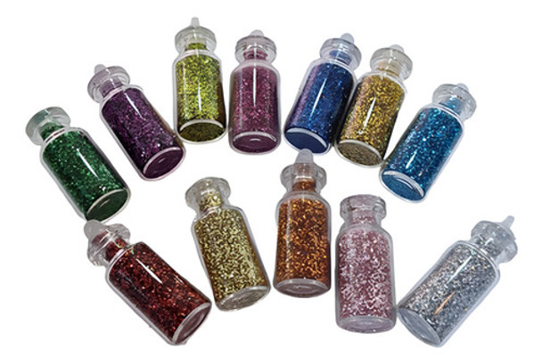 Pack Glitter 12 Colores Para Resina Epoxi Llaveros Dijes 0 Pack Glitter 12 Colores Para Resina Epoxi Llaveros Dijes 0