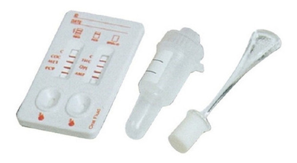 Test Detección De Consumo 2 Drog En Saliva, Coc Y Thc 0