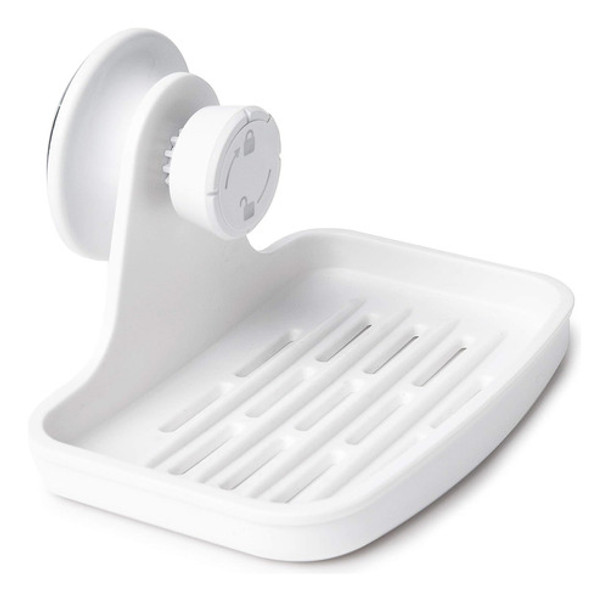 Jabonera Para Pared Blanca Flex-gel 0