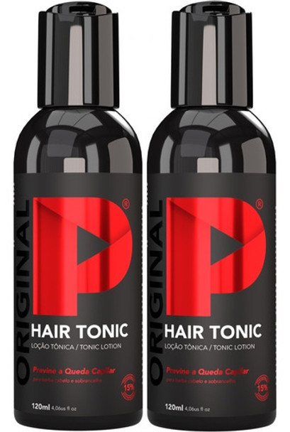 Tônico Capilar Play 120ml Barba Calvície Combo 2 Unidades 0 Tônico Capilar Play 120ml Barba Calvície Combo 2 Unidades 0