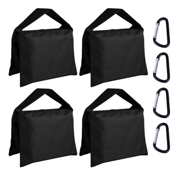 Bolsas De Lastre Para Trípode De Video, 4 Paquetes, Negro 0