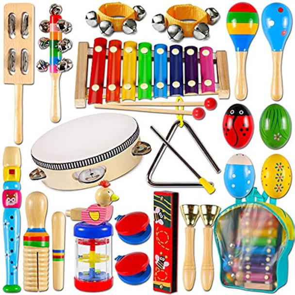 Looikoos Instrumentos Musicales Para Niños Pequeños, Instrum 0