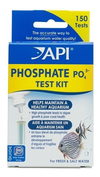 Medidor Test Api Po4 Fosfatos Acuario Dulce Marino 0