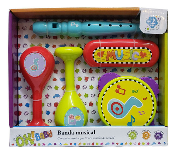 Mi Banda Musical Con Armonica Ok Baby Tts Tuttishop 0
