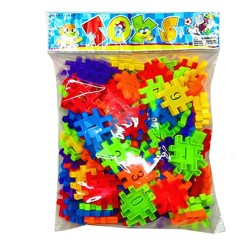Bloques Chatos En Bolsa Didáctico 0