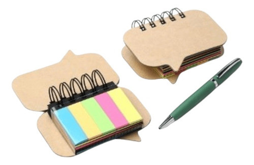 Set De Notas Autoadhesivas Personalizado Con Nombre, Logo 0