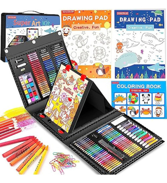 Soucolor Suministros De Arte, Juego De Dibujo De 0