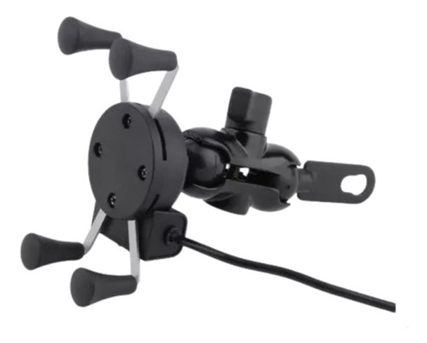 Porta Celular Para Moto Con Usb 0