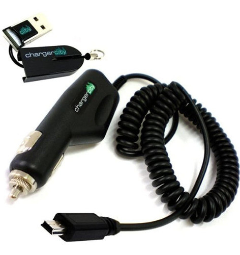Cargador De Coche Chargercity Cable De Adaptador De Corrient 0
