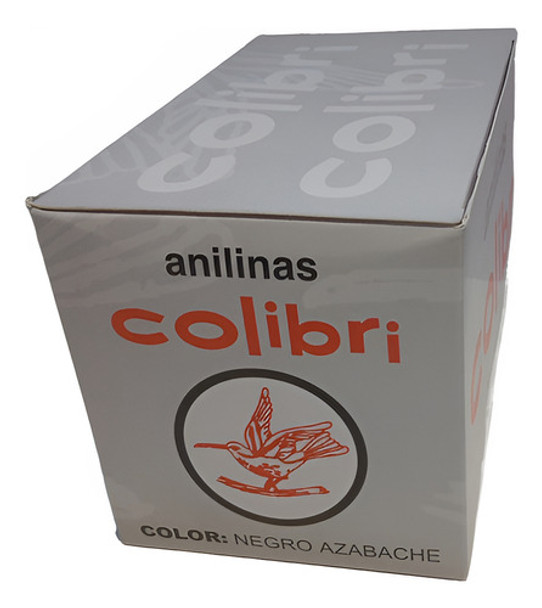 Anilina En Frio Colibri Negro Azabache Caja X 30 Sobres 0