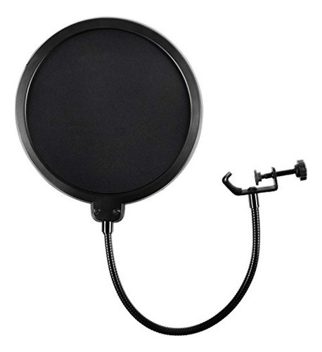 Filtro Anti Pop Para Micrófono Con Cuello De Cisne Ajustable 0