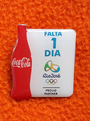 Pin Oficial  De Coca Cola De Los Juegos Olímpicos 2016 0