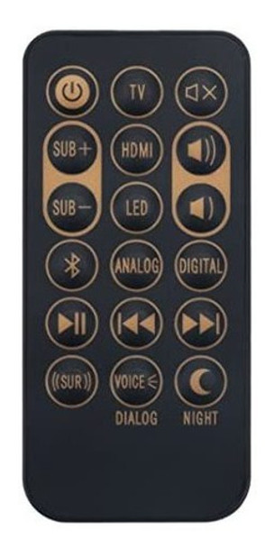 Substituição Do Controle Remoto Vinabty Para Klipsch Sound B 0