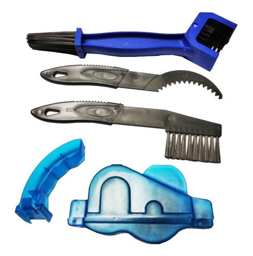 Set Completo Para Limpiar Cadenas De Bicicleta + Cepillos 0
