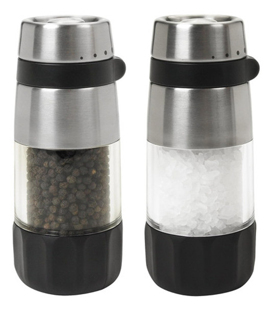Molinillos De Sal Y Pimienta De Acero Inoxidable Oxo 0 Molinillos De Sal Y Pimienta De Acero Inoxidable Oxo 0