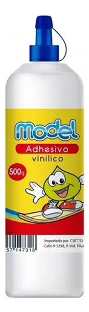 Adhesivo Vinilico Model X 500grs Cola Escolar 0