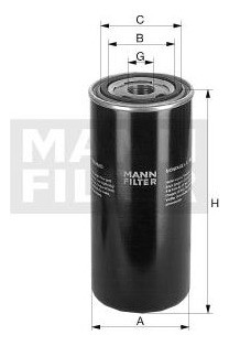 Filtro Hidraulico W1265 Mann 0