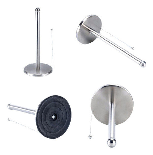 Soporte Vertical De Acero Inoxidable Papel Toalla Titular Cg 0