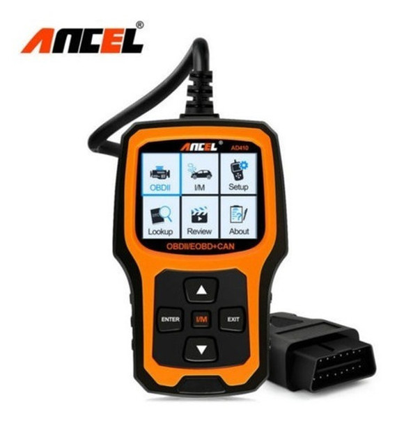 Ancel Ad410 Obd Obdii Código Lector Compruebe Motor Luz Auto 0