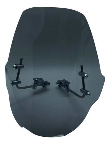 Bolha  Parabrisa Para Moto Yamaha Crosser 150 - Fume 0