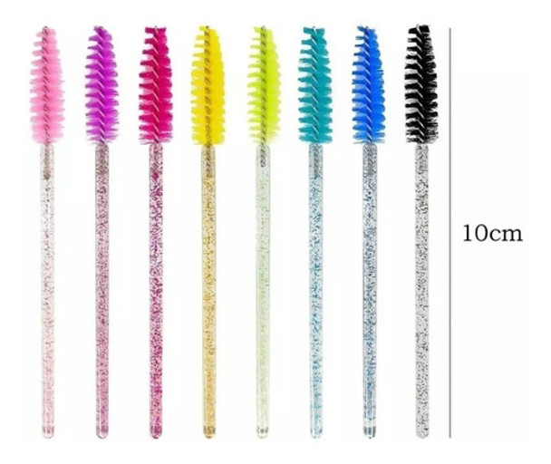 Cepillos X50 Peine Rimmel P/cejas Pestañas Extensión Cristal 0 Cepillos X50 Peine Rimmel P/cejas Pestañas Extensión Cristal 0