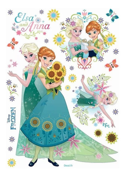 Wall Sticker Autoadhesivo Muresco 1651 Frozen 50x70cm 0