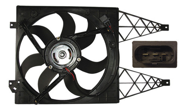 Electroventilador Con Soporte Volkswagen Suran 2016- 0