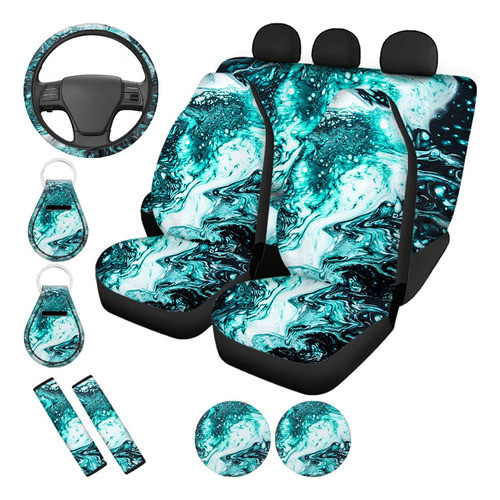 Wanyint Juego Completo De Fundas De Asiento De Automvil Con 0