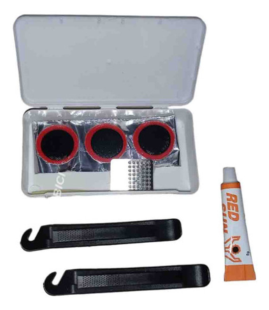 Kit Reparacion Pinchazos Desenllantadores, Parches Solucion 0