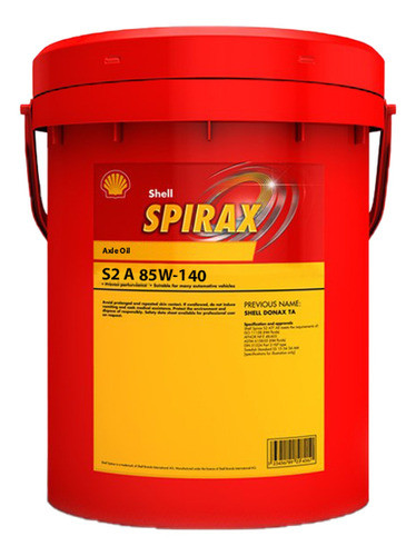 Aceite 85w-140 Transmisions Shell Spirax S2 A 20lt 0