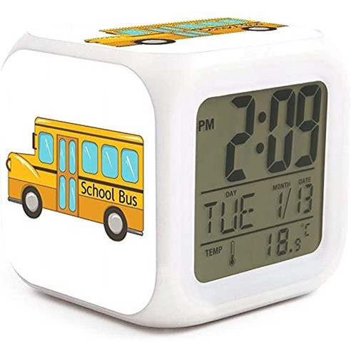 Reloj Despertador Digital Multifuncional Mesa De Escritorio 0