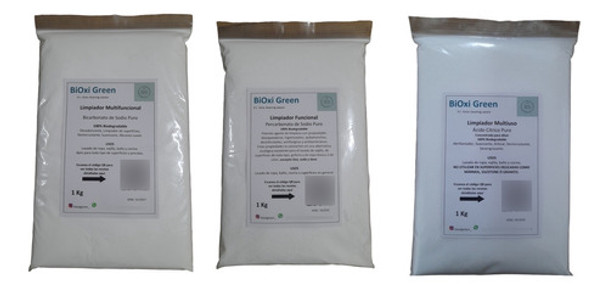 Percarbonato De Sodio + Bicarbonato + Ac. Cítrico X 1kg C/u 0