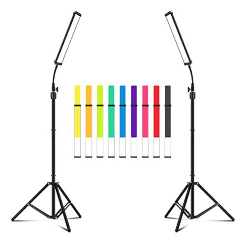 Kit De Iluminación De Video Led Con Palo De Varita - Luz De 0