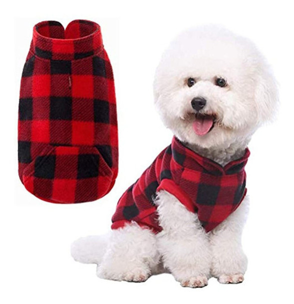Kooltail Plaid Perro Polar Chaleco Ropa Con Bolsillo Mascota 0 Kooltail Plaid Perro Polar Chaleco Ropa Con Bolsillo Mascota 0