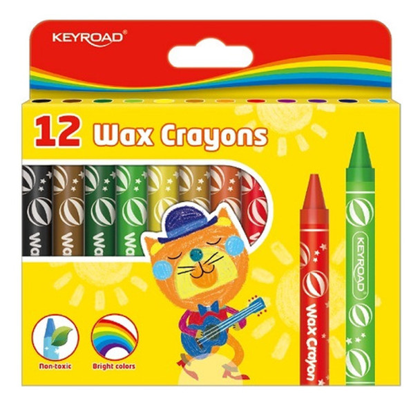 Crayolas Keyroad Jumbo X12 Serviciopapelero 0